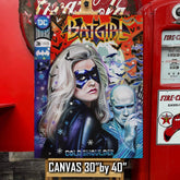 Alicia Silverstone Canvas Art by Chris Tutty - Batgirl Batman Movie Star